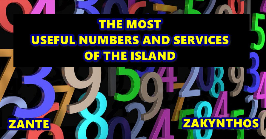 The most useful numbers and services of the island of zakynthos zante