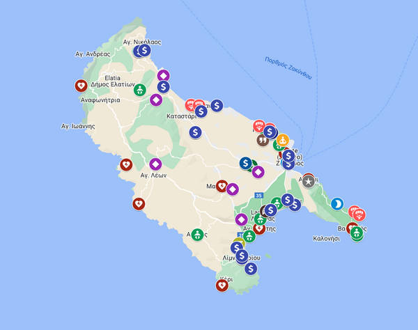 google zante maps_activities